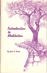 Booklet: Meditation